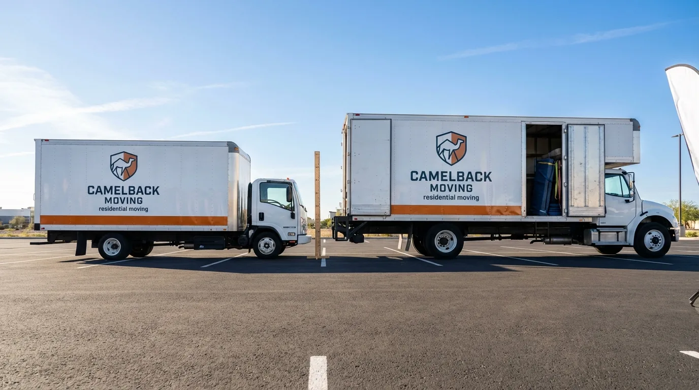 Moving truck size capacity guide in Tiffin